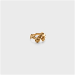LEA HOYER REEF RING GULDPLATERAD